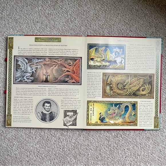 Mythical Dragon 2003 First Edition Dragonology Hardcover Book Dr. Ernest Drake - Picture 9 of 9